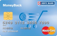 moneyback hdfc card